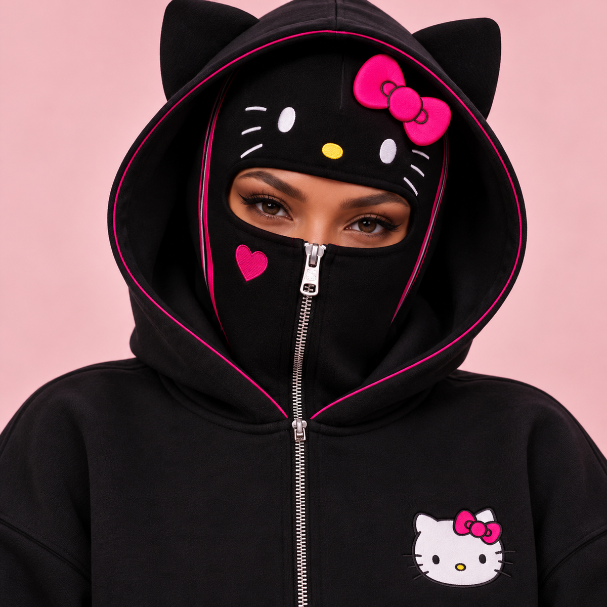 PinkKitty™ Balaclava Hoodies
