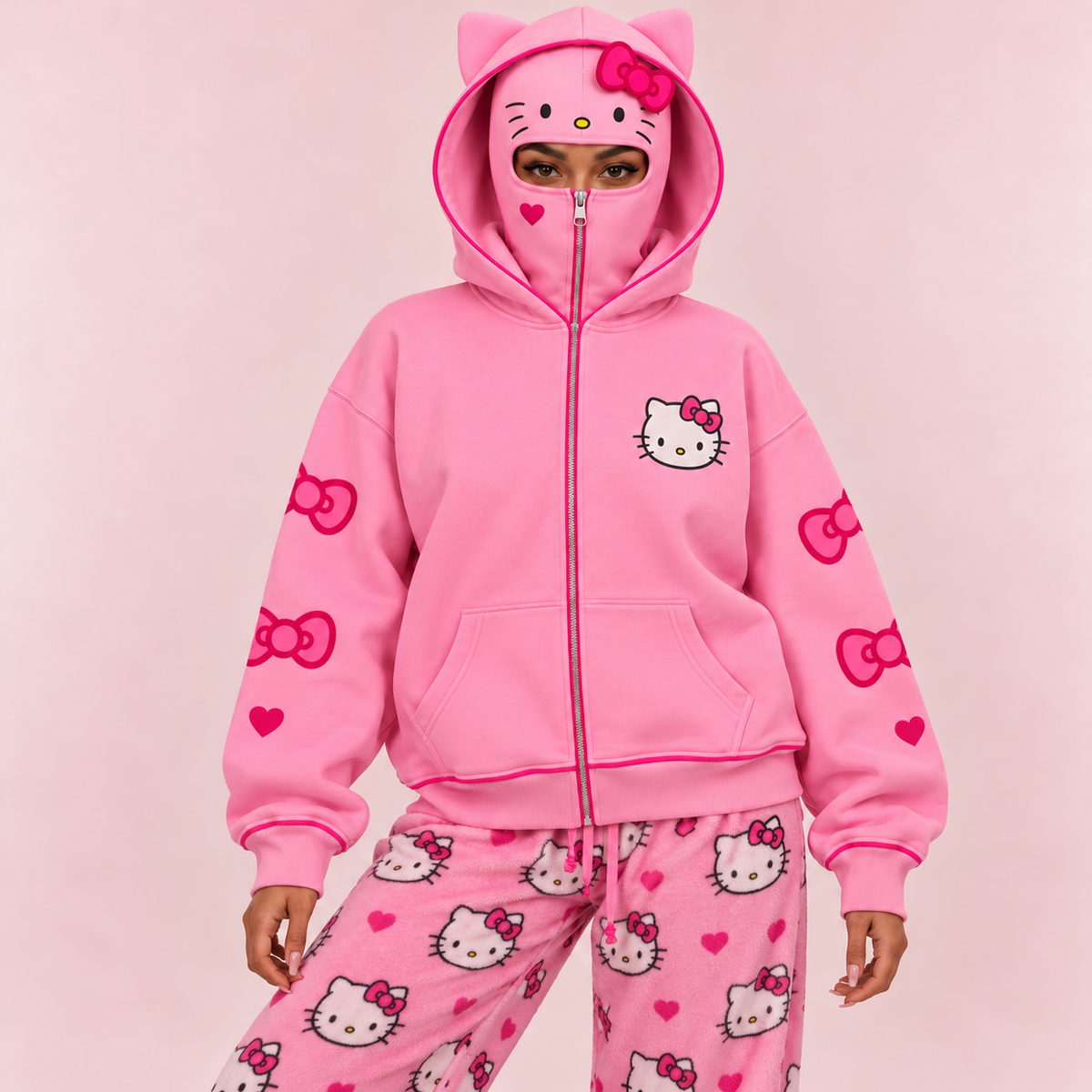 PinkKitty™ Balaclava Hoodies
